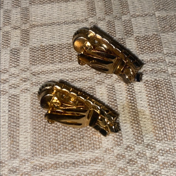 VINTAGE Jewels by Patricia 1950-1960 Jewelry set.   Bracelet and clip earrings - Picture 5 of 5